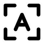 Text Style SVG Icon
